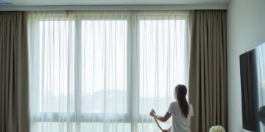 Delicate sheer drape cleaning manly-nsw Matty Curtain Cleaning